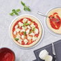 Fackelmann Profesional Lot de plaque à pizza et roulette 33 cm