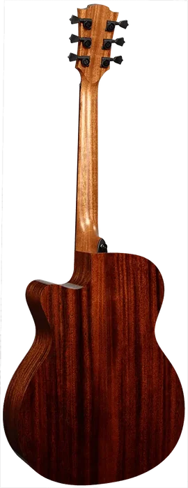 LAG Guitare Acoustique Tramontane 118 Auditorium Slim Cutaway Naturel