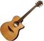 LAG Guitare Acoustique Tramontane 118 Auditorium Slim Cutaway Naturel
