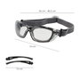 WOLFPACK LINEA PROFESIONAL Lunettes de protection transparentes avec patte élastique et rembourrage