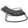 Home Deco Factory Butaca-Mecedora Miami Noire
