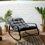 Home Deco Factory Butaca-Mecedora Miami Noire
