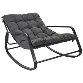 Home Deco Factory Butaca-Mecedora Miami Noire