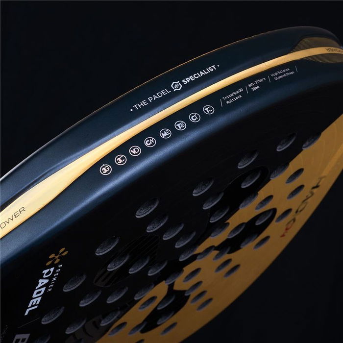 Raquette de Padel Bullpadel Hack 04 Premier Noir Raquette de Padel Bullpadel Hack 04 Premier Noir