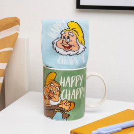 Paladone Set de Mug et Chaussettes Disney Blanche-Neige Happy