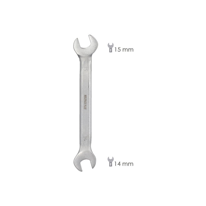 WOLFPACK LINEA PROFESIONAL Clé Fixe Plus 14x15 mm