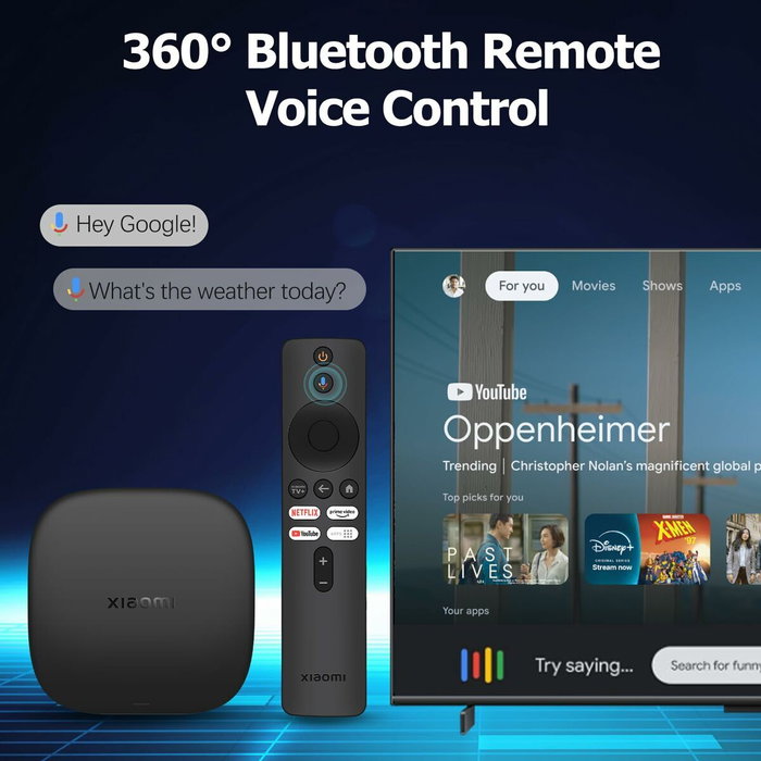 Appareil de Streaming Xiaomi TV BOX S (3RD GEN) 4K