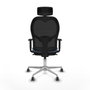 Piqueras y Crespo Chaise de Bureau 1D086G2 Bleu ciel