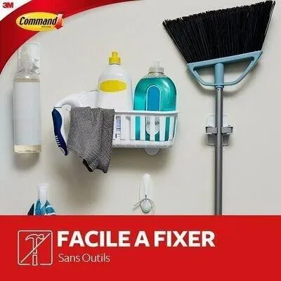 3M Coinceur Plastique Command - Blanc 3M Coinceur Plastique Command - Blanc