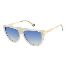 Polaroid PLD-6221-S-X-10A lunettes de soleil femme beige et bleu