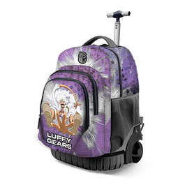Karactermania Mochila trolley One Piece Luffy Gear 5 47 x 32 x grade 3 ans polyester trolley dos compartiments poignée télescopique