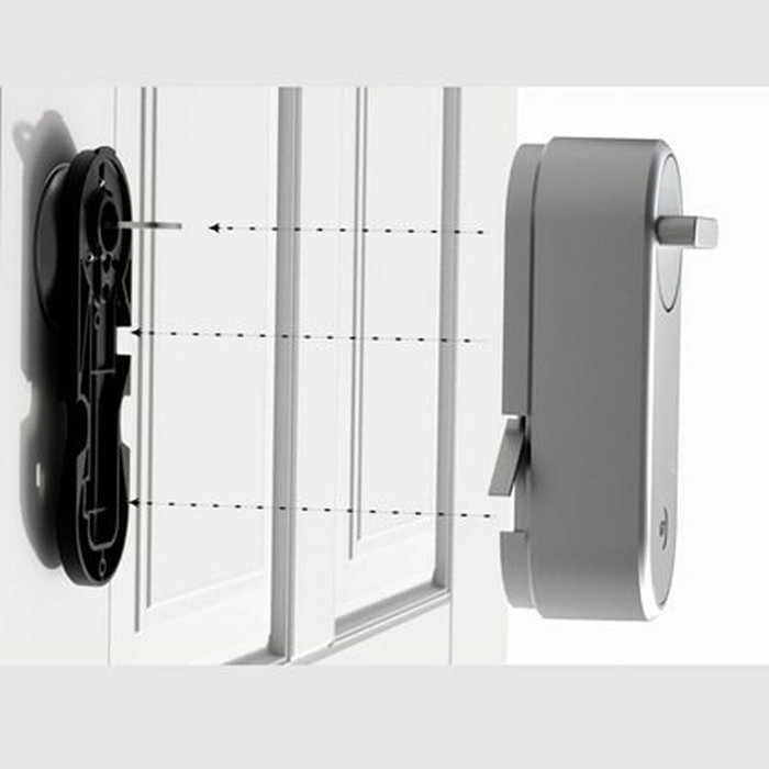 Yale Cylindre Ajustable Linus 05/501000/SN Argent