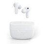 Urbanista Atlanta - Écouteurs True Wireless Bluetooth avec Réduction de Bruit Active, Multipoint, Autonomie 34h, Charge Qi et USB-C, Pure White
