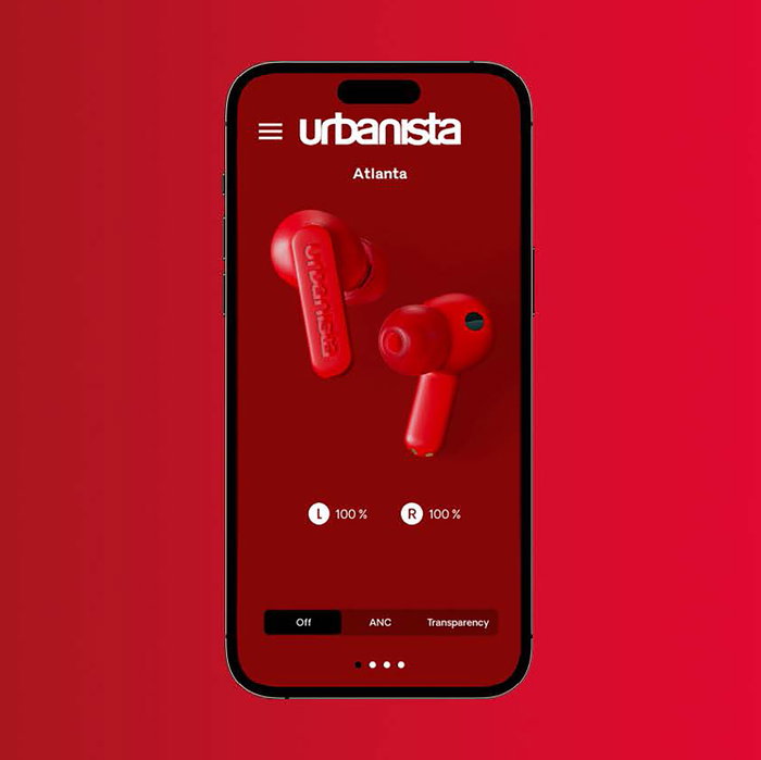 Urbanista Atlanta - Écouteurs True Wireless Bluetooth avec Réduction de Bruit Active, Multipoint, Autonomie 34h, Charge Qi et USB-C, Pure White Urbanista Atlanta - Écouteurs True Wireless Bluetooth avec Réduction de Bruit Active, Multipoint, Autonomie 34h, Charge Qi et USB-C, Pure White