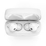 Urbanista Atlanta - Écouteurs True Wireless Bluetooth avec Réduction de Bruit Active, Multipoint, Autonomie 34h, Charge Qi et USB-C, Pure White