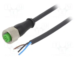 MURRELEKTRONIK Câble pour capteurs M12, 4 broches, droit, 10m