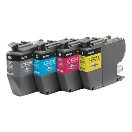 Brother LC422VAL - Lot de 4 cartouches d'encre compatibles - Pack 4 cartouches