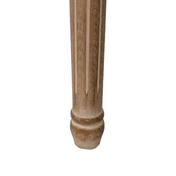 BigBuy Home Banquette Beige en Bois d'hévéa