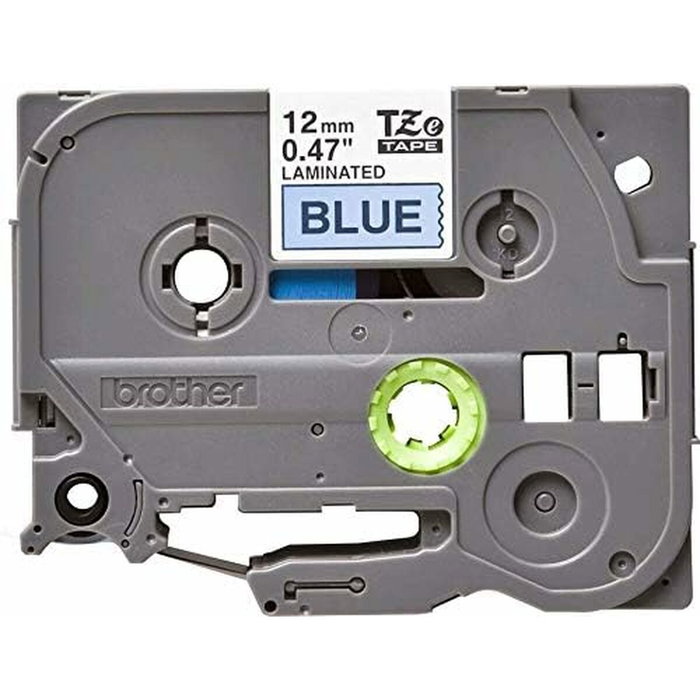 Brother TZe-531 Ruban de marquage laminé 12 mm Bleu/Noir, 8 m