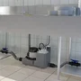 SFA Sanicom 1 Station de relevage pour eaux grises - 750 W - Accepte eaux chaudes jusqu'à 90 °C - Fabriqué en France
