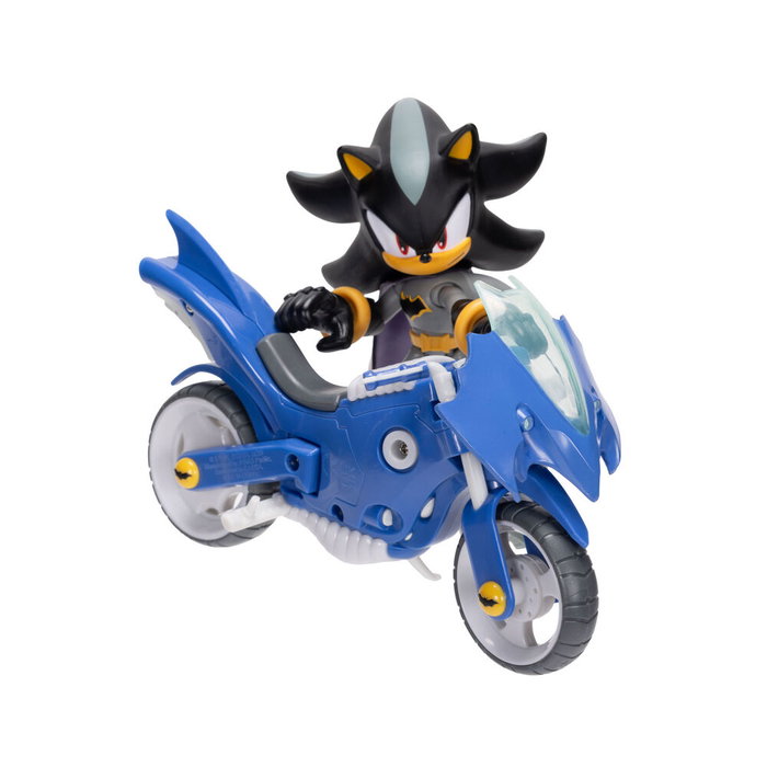 Jakks Pacific - Moto Batcycle avec figurine Batman Shadow Sonic - 13 cm - Véhicule à poser pour enfants à partir de 3 ans Jakks Pacific - Moto Batcycle avec figurine Batman Shadow Sonic - 13 cm - Véhicule à poser pour enfants à partir de 3 ans