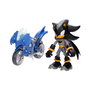 Jakks Pacific - Moto Batcycle avec figurine Batman Shadow Sonic - 13 cm - Véhicule à poser pour enfants à partir de 3 ans