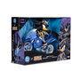 Jakks Pacific - Moto Batcycle avec figurine Batman Shadow Sonic - 13 cm - Véhicule à poser pour enfants à partir de 3 ans