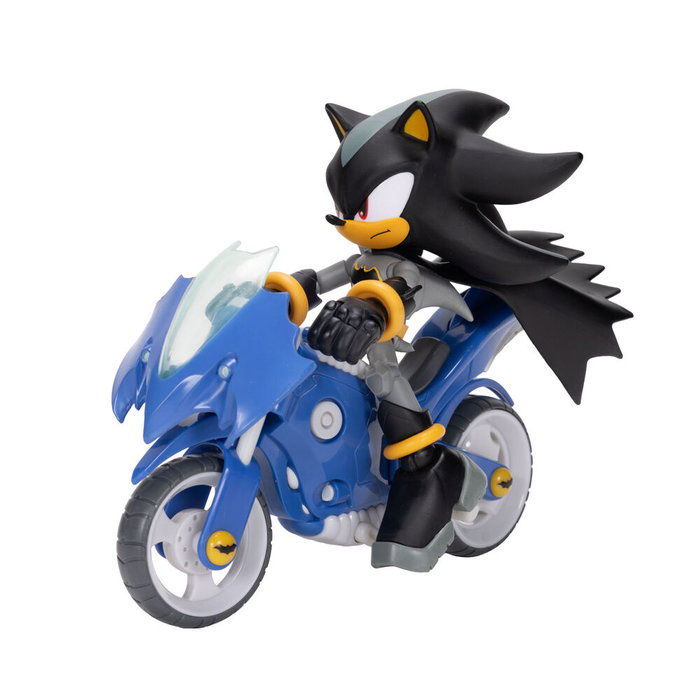 Jakks Pacific - Moto Batcycle avec figurine Batman Shadow Sonic - 13 cm - Véhicule à poser pour enfants à partir de 3 ans Jakks Pacific - Moto Batcycle avec figurine Batman Shadow Sonic - 13 cm - Véhicule à poser pour enfants à partir de 3 ans