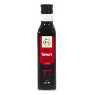SOLNATURAL Salsa de Soja Tamari 250ml Bio - Sauce Soja Tamari Biologique, sans Gluten, Vegan SOLNATURAL Salsa de Soja Tamari 250ml Bio - Sauce Soja Tamari Biologique, sans Gluten, Vegan