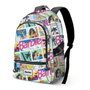 Karactermania Mochila Fight FAN 2.2 Barbie Comic - Sac à dos urbain léger, 44 x 31 x 18 cm, compartiment principal, poches frontales et latérales