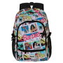 Karactermania Mochila Fight FAN 2.2 Barbie Comic - Sac à dos urbain léger, 44 x 31 x 18 cm, compartiment principal, poches frontales et latérales