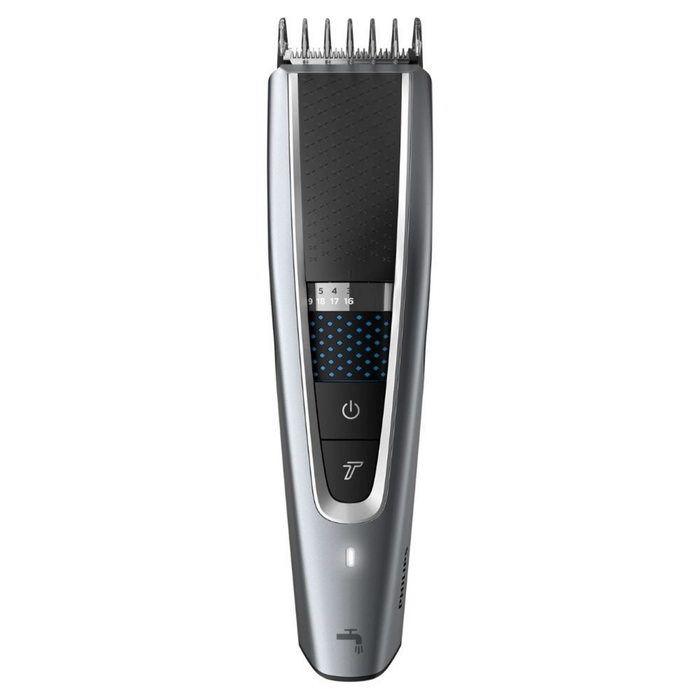 Philips HC5630/15 Tondeuse à cheveux rechargeable pour homme - Autonomie 90 min - 28 hauteurs de coupe - Mode Turbo - Inclut 3 sabots et trousse Philips HC5630/15 Tondeuse à cheveux rechargeable pour homme - Autonomie 90 min - 28 hauteurs de coupe - Mode Turbo - Inclut 3 sabots et trousse