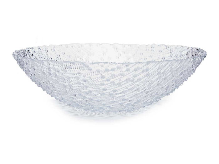 Vivalto Bowl Cristal Bits 30,5 x 30,5 x 8,7 cm Transparent (Set de 4)