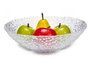 Vivalto Bowl Cristal Bits 30,5 x 30,5 x 8,7 cm Transparent (Set de 4)