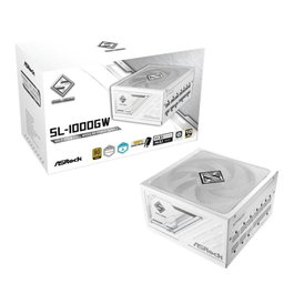 Asrock SL-1000GW Gaming 1000W ATX Blanche