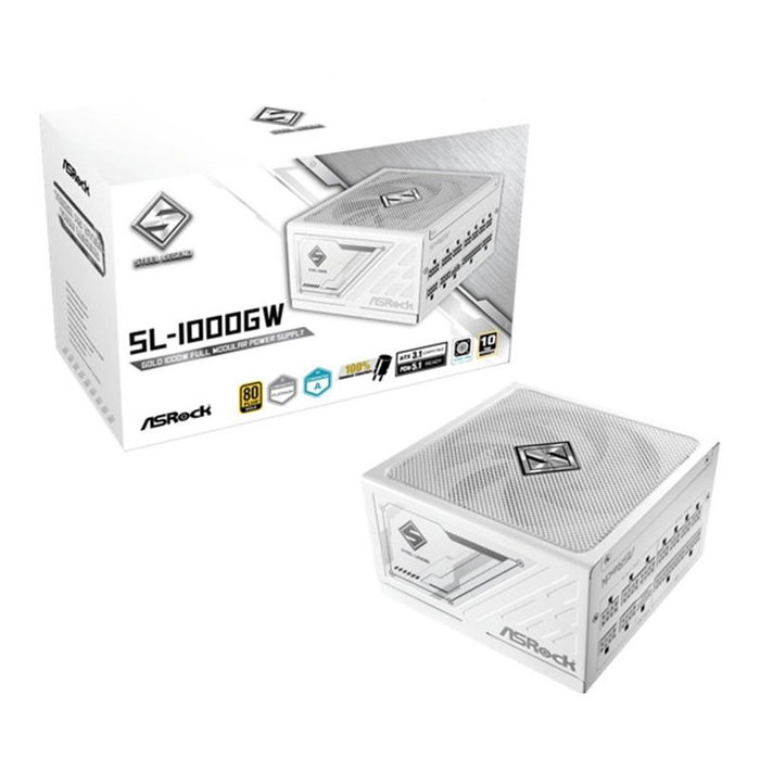 Asrock SL-1000GW Gaming 1000W ATX Blanche Asrock SL-1000GW Gaming 1000W ATX Blanche