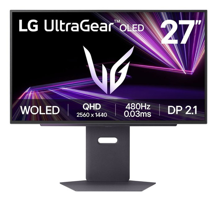 LG 27GX790A Écran PC Gaming UltraGear OLED 27" QHD 480Hz 0.03ms G-Sync FreeSync HDMI 2.1 DisplayPort 2.1 LG 27GX790A Écran PC Gaming UltraGear OLED 27" QHD 480Hz 0.03ms G-Sync FreeSync HDMI 2.1 DisplayPort 2.1