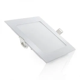 Plaque LED Carrée 12W 860Lm 2700K Blanco Cálido Ultrafine 17mm
