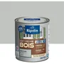 Ripolin Peinture Bois Satin Haute Protection 10 ans, Gris Clair - Application directe sans sous-couche, intérieur/extérieur, certifiée EU Ecolabel A+, ultra couvrante