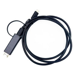 Yealink Câble de Partage de Contenu USB-C et HDMI 1.2m pour Mtouch