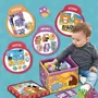 Lisciani Giochi Super Box - CAROTINA BABY - Jeux éducatifs géants pour enfant à partir de 2 ans, Facile à ranger