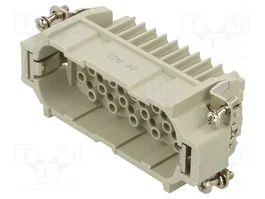 ILME Insert de contact HDC mâle série CD 40 broches