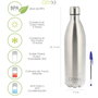 ORYX Bouteille Thermique en Acier Inoxydable 1000 ml Antigoutte