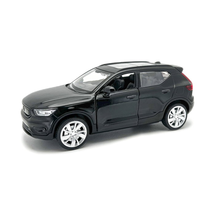 Volvo XC40 1:31 Miniature Voiture Pull-Back avec Lumières et Son - Modèle D00384 Noir Volvo XC40 1:31 Miniature Voiture Pull-Back avec Lumières et Son - Modèle D00384 Noir
