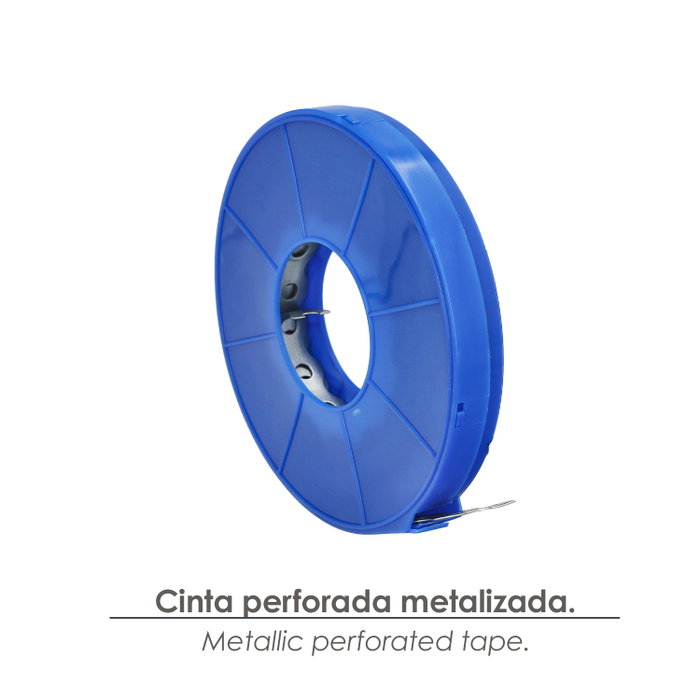 WOLFPACK LINEA PROFESIONAL Cinta Perforada 16 mm (Rouleau de 10 mètres) WOLFPACK LINEA PROFESIONAL Cinta Perforada 16 mm (Rouleau de 10 mètres)