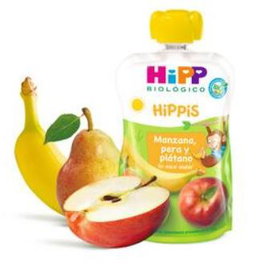 HIPP Gourdes Pomme Poire et Banane 100g