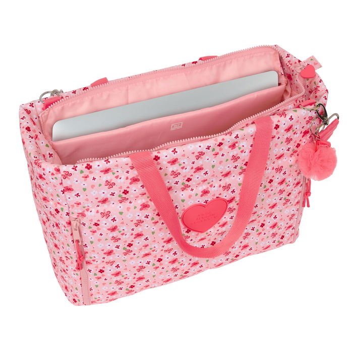 Sac Vicky Martín Berrocal In bloom Rose 40 x 31 x 17 cm Sac Vicky Martín Berrocal In bloom Rose 40 x 31 x 17 cm