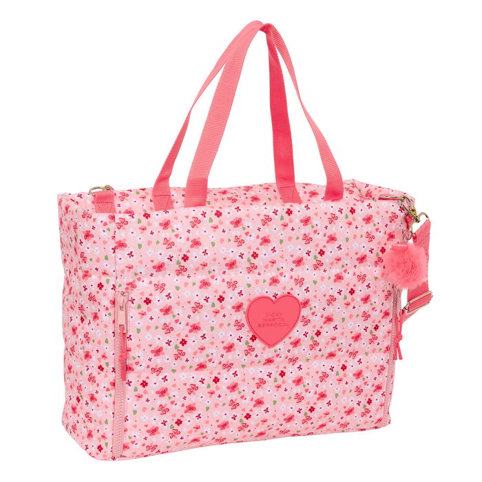 Sac Vicky Martín Berrocal In bloom Rose 40 x 31 x 17 cm Sac Vicky Martín Berrocal In bloom Rose 40 x 31 x 17 cm