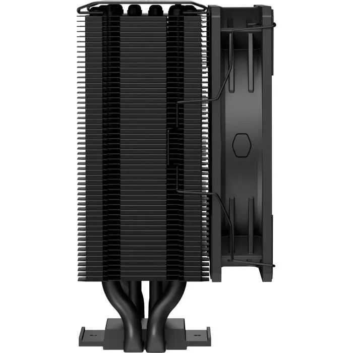 Cooler Master Hyper 212 3DHP Black ARGB - Ventirad CPU avec ventilateur PWM 120 mm, éclairage ARGB, 3DHP, pour sockets Intel LGA1700 et AMD AM5 - Finition noire