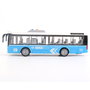 Tachan Autobus touristique rouge à impulsion avec son et lumières 1:16, fonctionne avec 3 piles AG13 incluses, pour enfants de 3 ans et plus